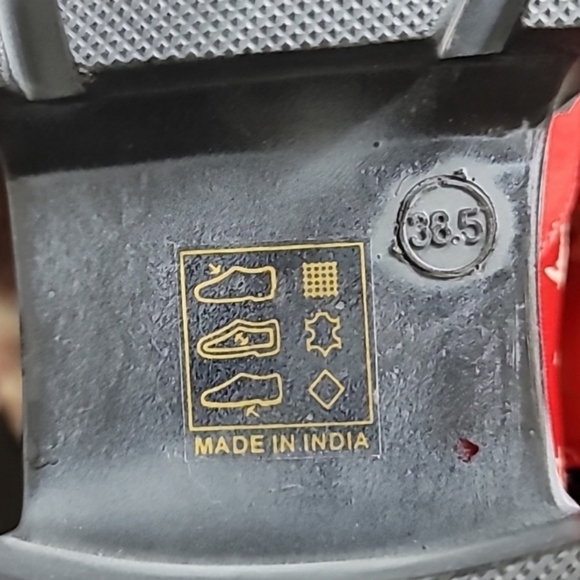 Free People Red Floral Combat Boots - Picture 4 of 4